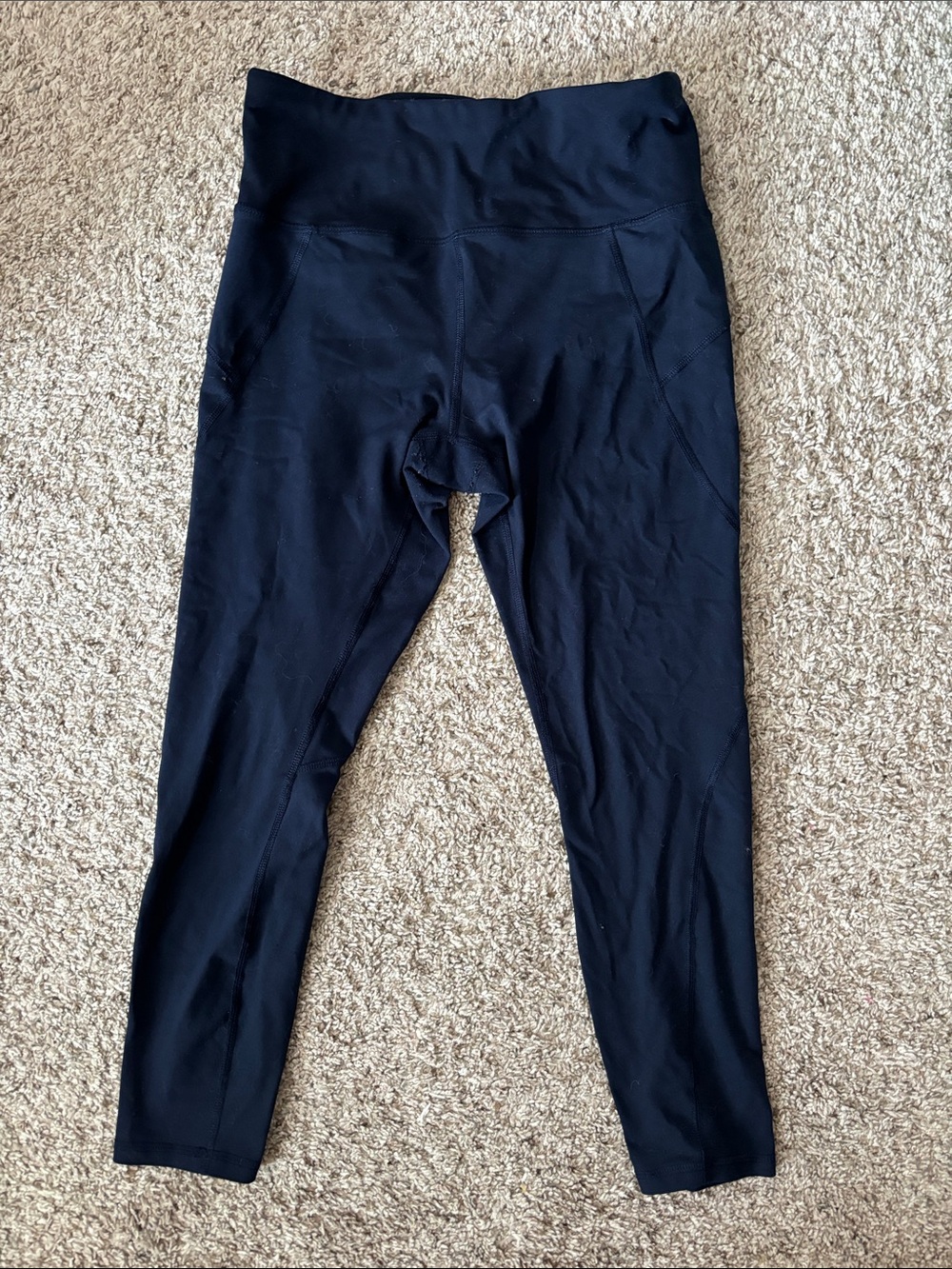 Rbx High-Waist dark blue athletic Leggings